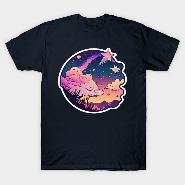 Galaxy Skies T-Shirt by SLMGames